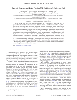 Electronic Structure and Defect Physics of Tin