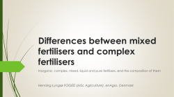 Differences between mixed fertilisers and complex fertilisers_Mr