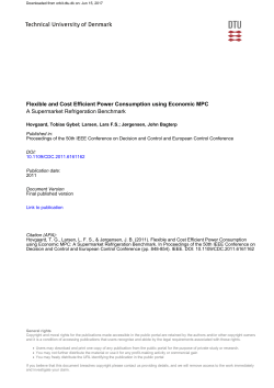 Flexible and Cost Efficient Power Consumption using Economic
