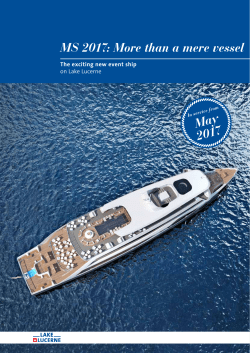 MS 2017: More than a mere vessel May 2017