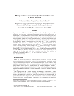 Theory of linear viscoelasticity of semiflexible rods in dilute solution