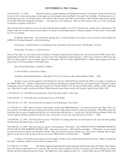 NOVEMBER 22, 1963 (Friday)