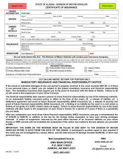 to Proof of Insurance