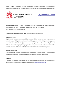 - City Research Online