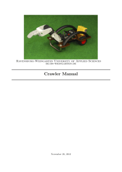Crawler Manual