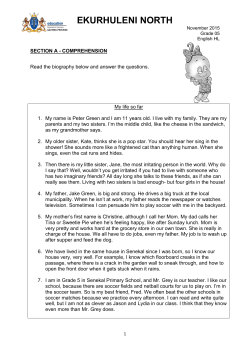 EKURHULENI NORTH - Tom Newby School