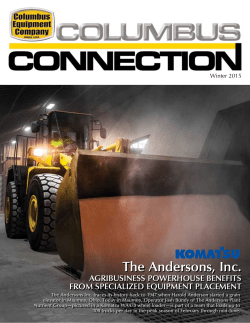 The Andersons, Inc. - columbusequipment.com