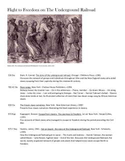 The Underground Railroad