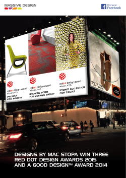 DESIGNS BY MAC STOPA WIN THREE RED DOT