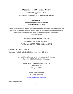 Department of Veterans Affairs