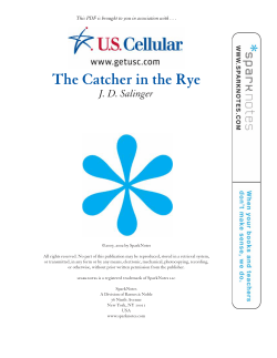 The Catcher in the Rye