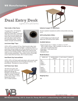 Dual Entry Desk