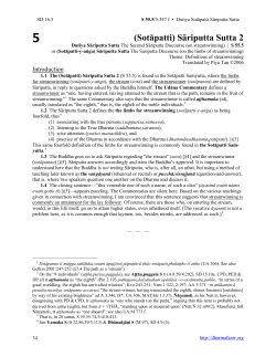 Sariputta Sutta 2 - The Dharmafarers