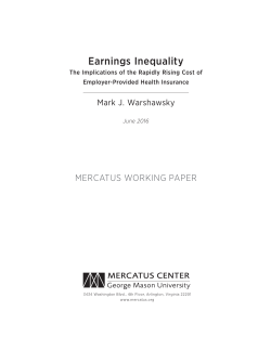 Earnings Inequality