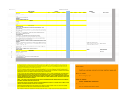 Editing 1 &ndash; Initial