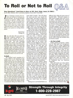 To Roll or Not to Roll