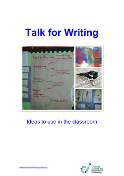 Talk for Writing - Babcock Education