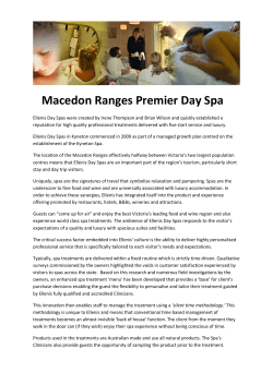 Macedon Ranges Premier Day Spa - Kyneton