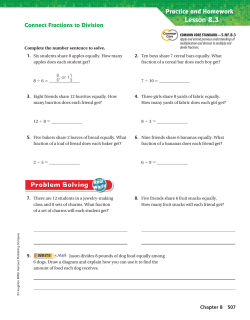 Chapter 8 Lesson 3 Homework
