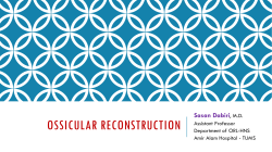 Ossicular Reconstruction