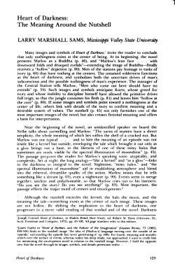 Heart of Darkness: The Meaning Around the Nutshell