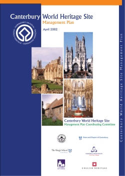 Canterbury World Heritage Site