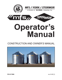 construction and owner`s manual