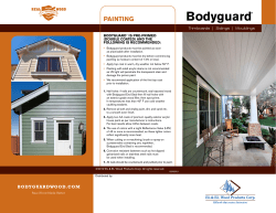 Bodyguard® - EL and EL Wood Products