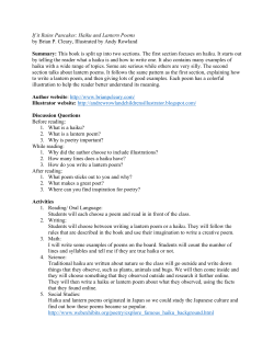 If it Rains Pancakes: Haiku and Lantern Poems by Brian P. Cleary