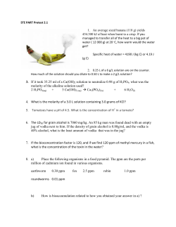 3. If it took 35.25 ml of a Ca(OH)2 solution to neutralize 0.98