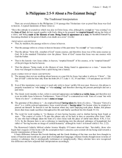 summary 36 - Biblical Truth Seekers