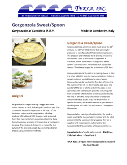 Gorgonzola Sweet/Spoon