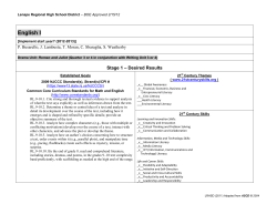 here - Lenape Regional High School District