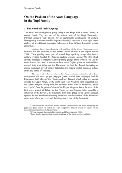 La Conquista espiritual del Paraguay en guaran&iacute; cl&aacute;sico