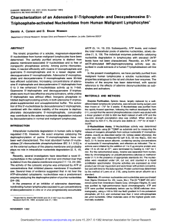 and Deoxyadenosine 5`- Triphosphate-activated
