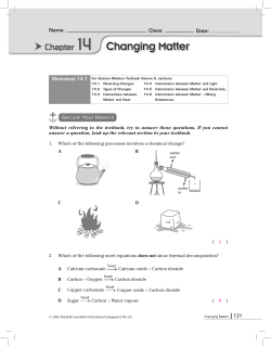 Chapter14 - 1E1 Science