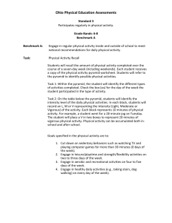 Ohio Physical Education Assessments