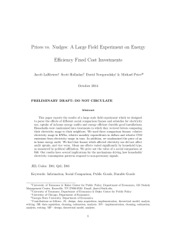 Prices vs. Nudges: A Large Field Experiment on Energy Efficiency