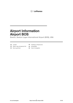 Boston, Boston Logan International Airport (BOS)