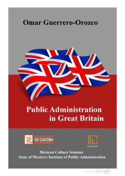 Public Administration in Great Britain