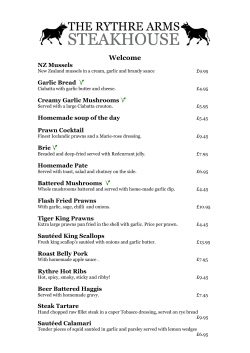and Print Menu