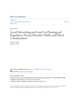 Social Networking and Land Use Planning and Regulation: Practical