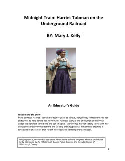 Midnight Train - Hillsborough County Arts in Education Program