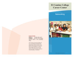El Camino College Career Center