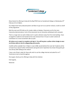 Many thanks for offering to help with the Big STEM Event at