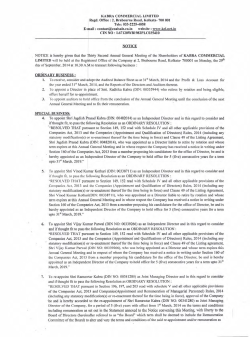 Annual Report 2013-14 - kabra Steel Products Ltd.