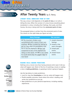 After Twenty Years: Vocabulary Review