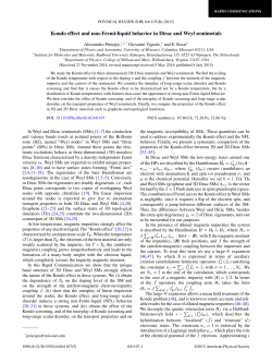 Phys. Rev. B Rapid Communication 92, 041107(R)