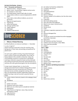 #2 – Which sentence below is written correctly