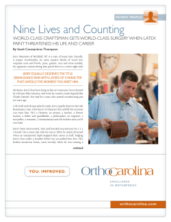 Nine Lives and Counting